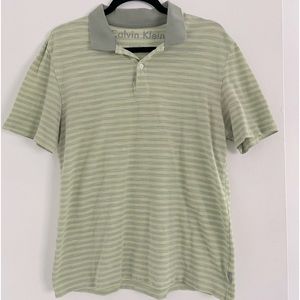 Calvin Klein Striped Polo